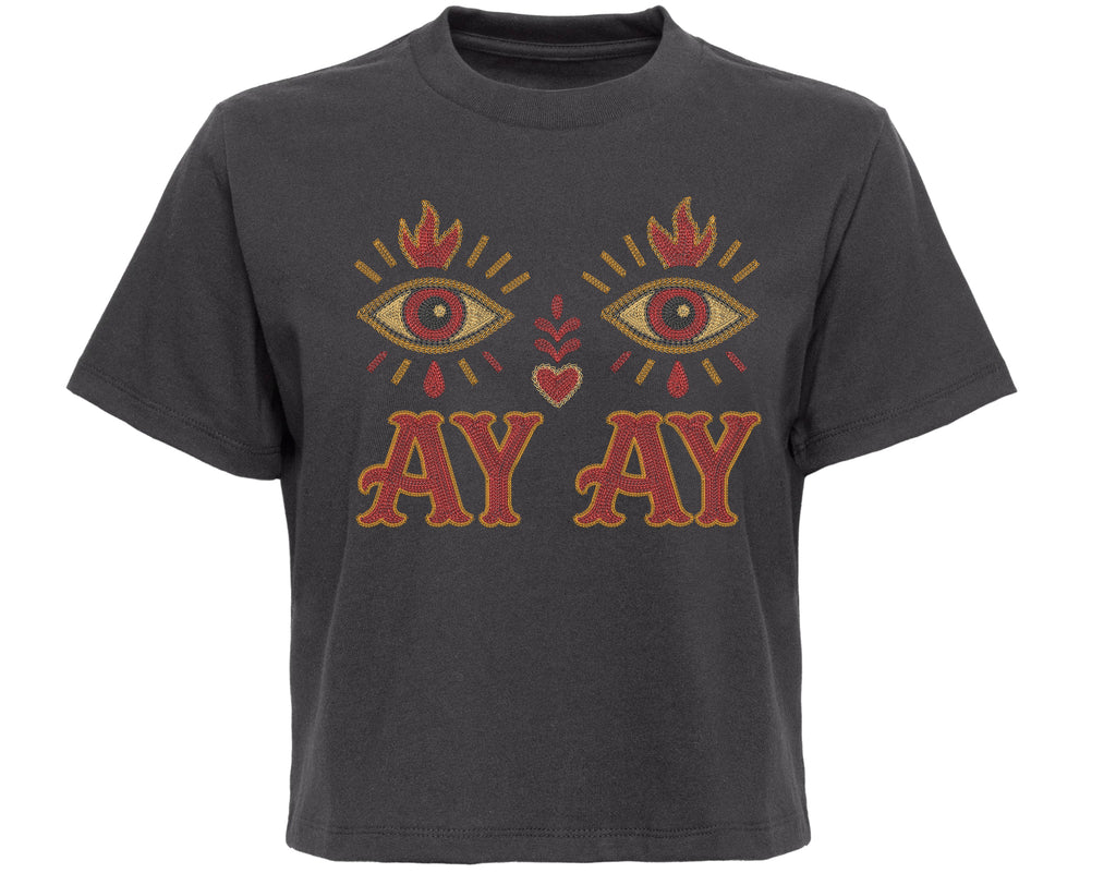 Ay Eye Wo's Crop Tee