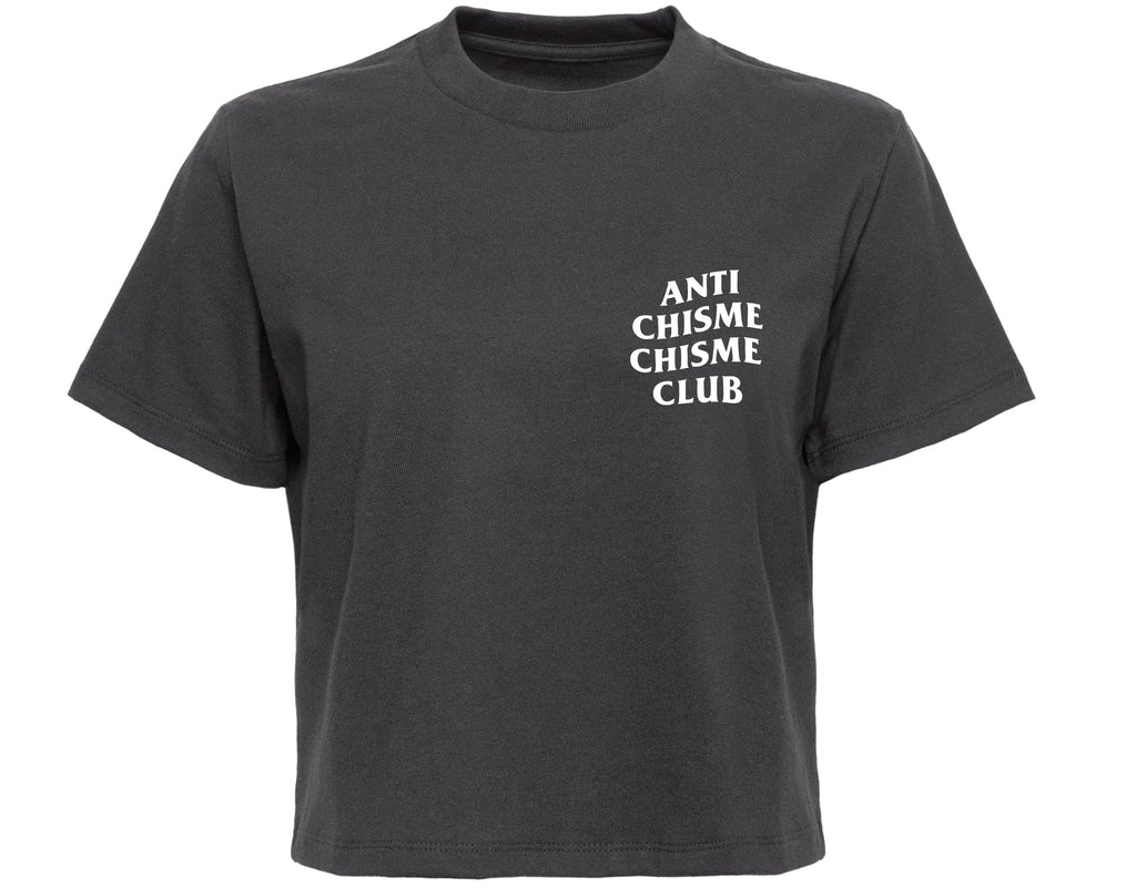 Chisme Club Wo's Crop Tee
