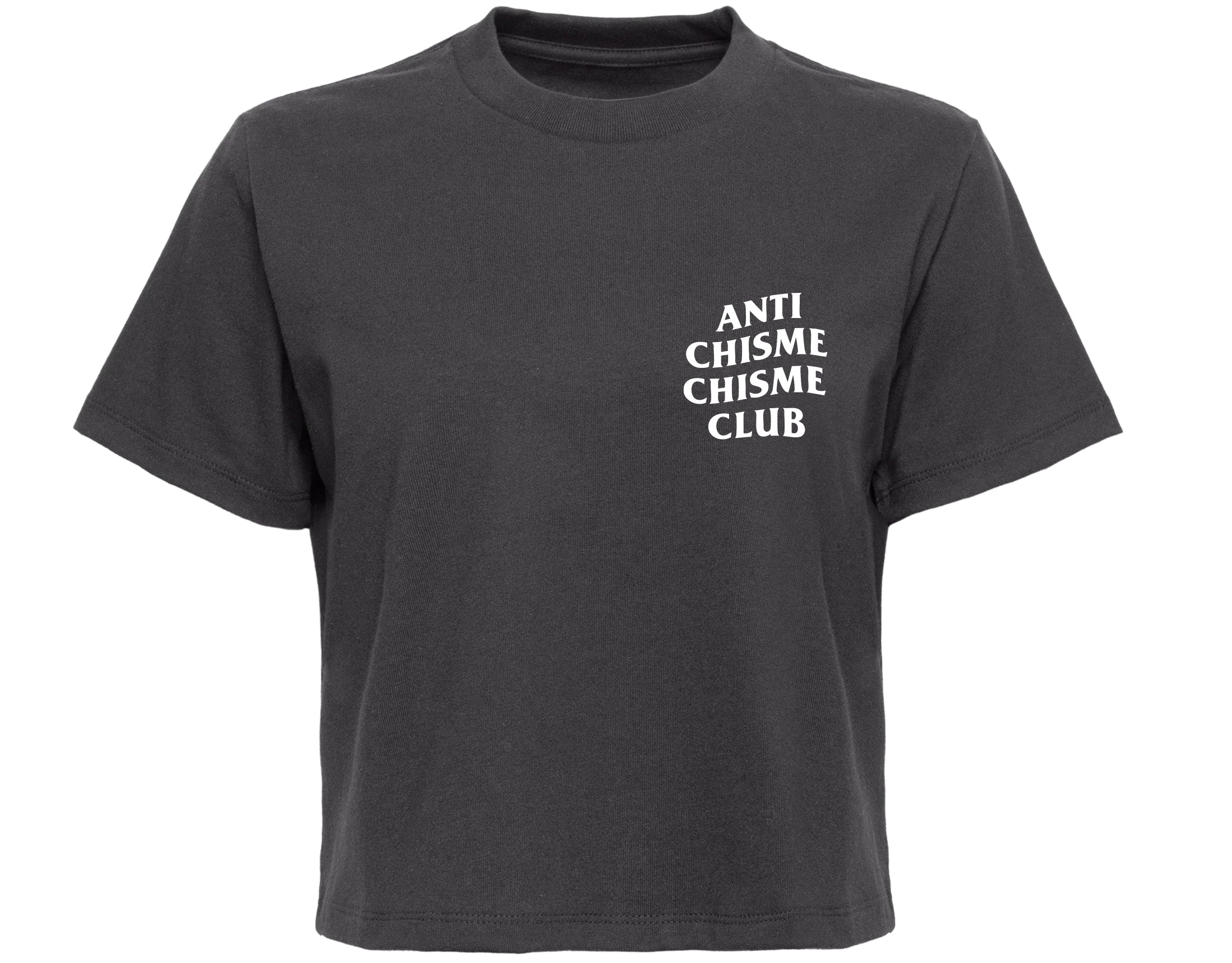 Chisme Club Wo's Crop Tee