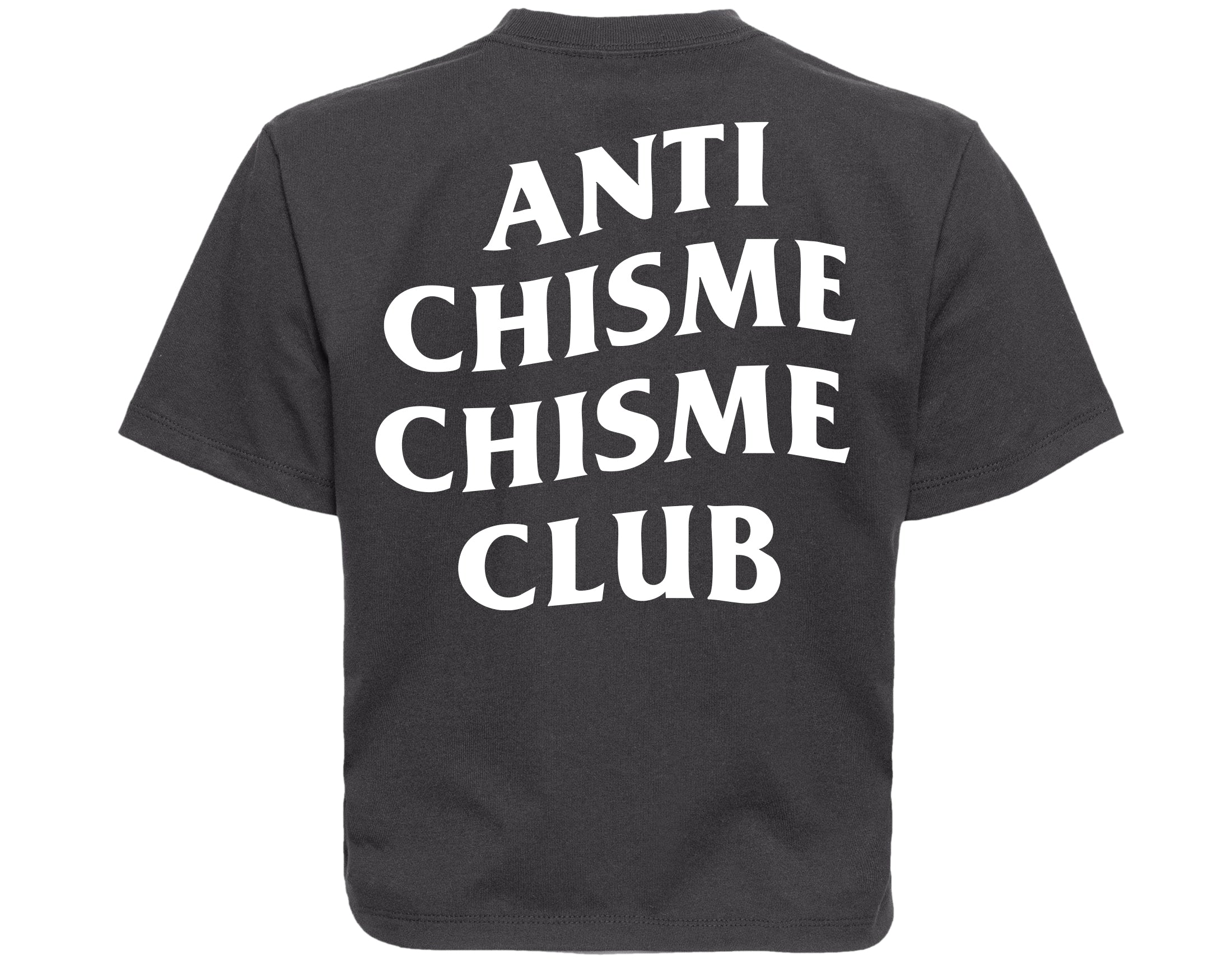 Chisme Club Wo's Crop Tee
