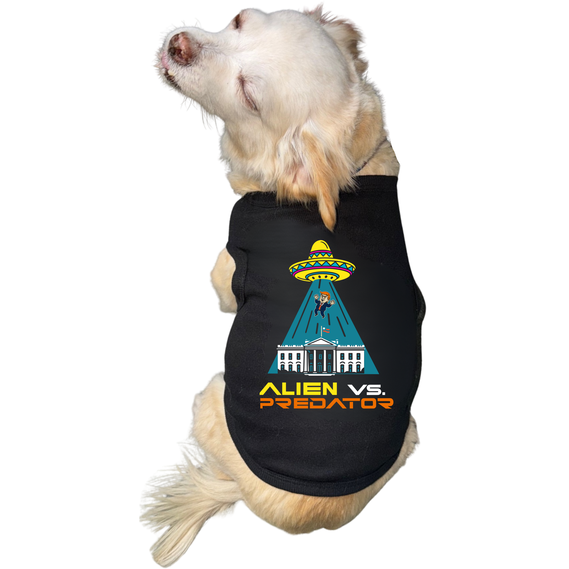 Alien vs Predator Dog Tee – Amexica